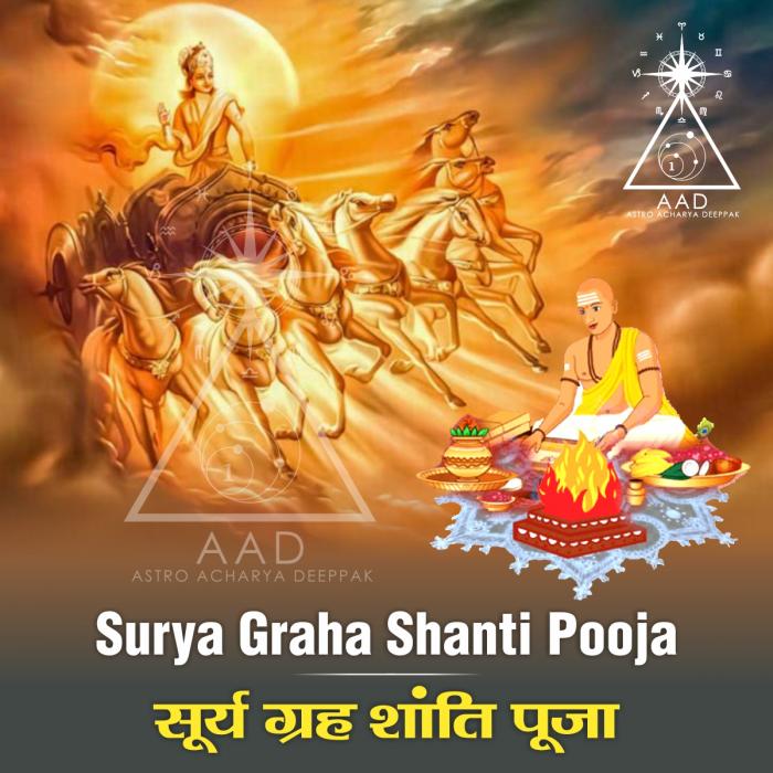 Surya Grah Shanti Pooja / सूर्य ग्रह शांति पूजा 