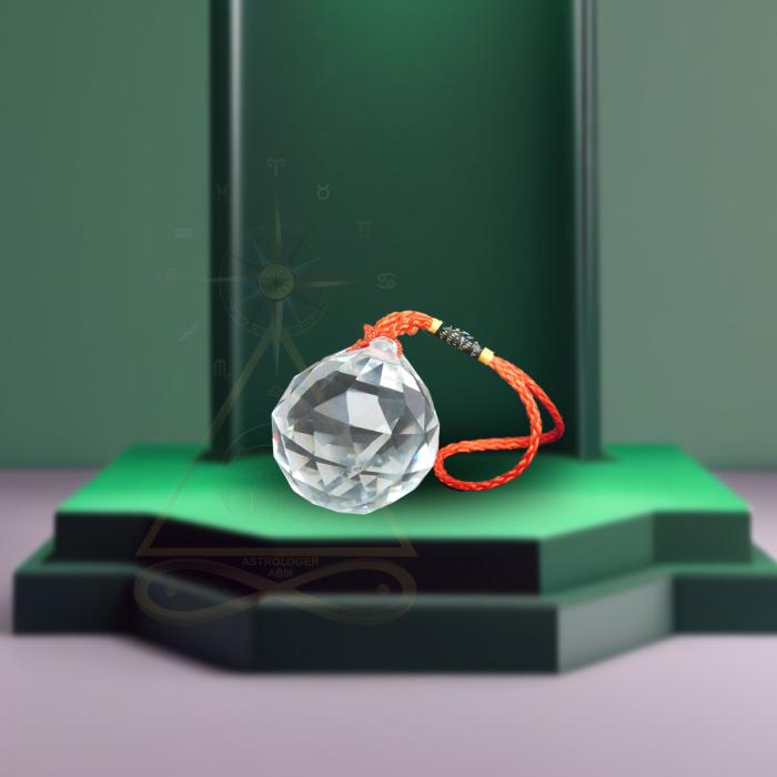 Crystal Ball For Hanging / क्रिस्टल बॉल लटकन
