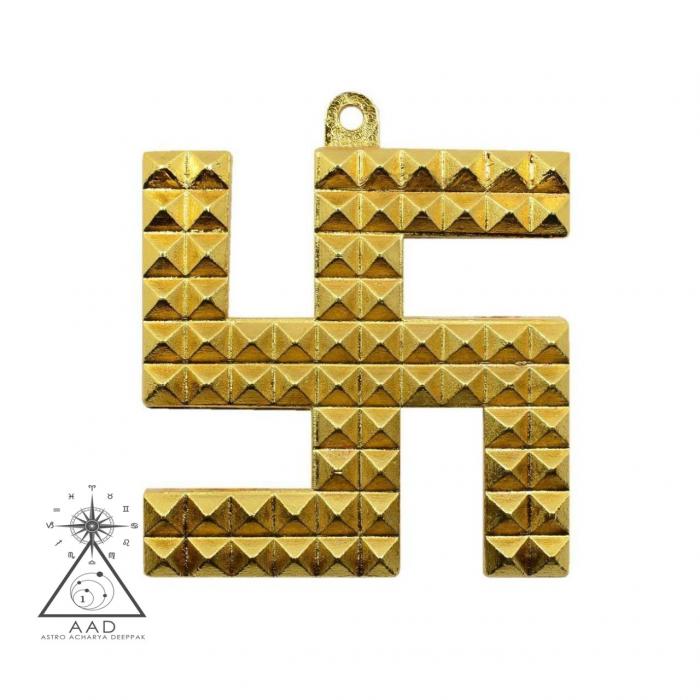 Swastik in Pyramid Design / स्वास्तिक पिरामिड डिजाईन में 