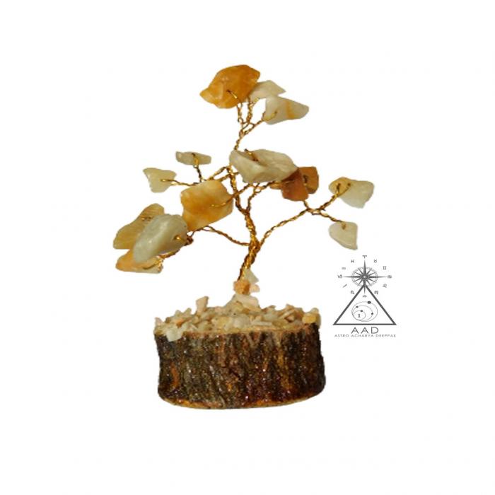 Yellow Aventurine Small Tree / पीला एवेंट्यूरिन छोटा पेड़