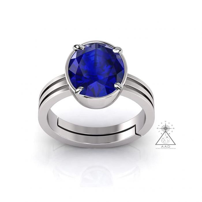 Blue Sapphire Ring / नीलम अंगूठी 