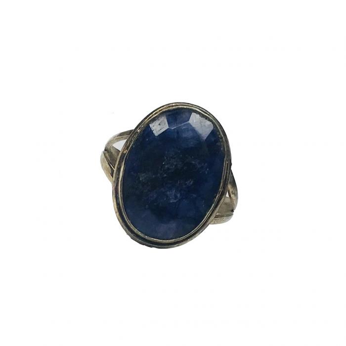 Blue Sapphire 16 no Ring / नीलम अंगूठी