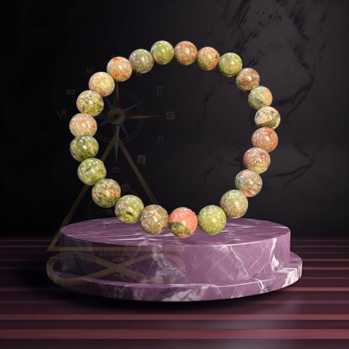 UNAKITE BRACELET / उनाकाइट ब्रेसलेट
